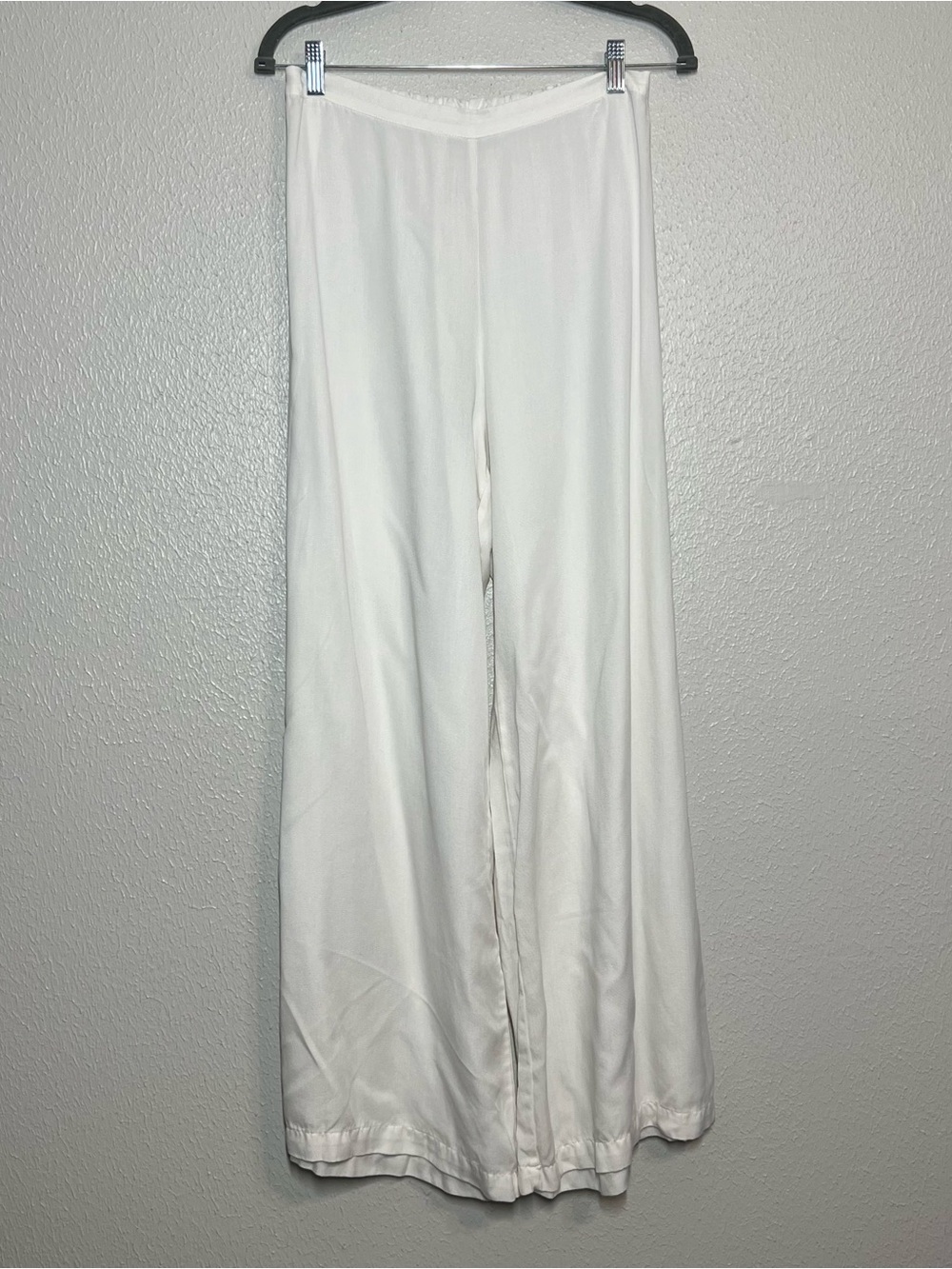 Bryn Walker Tencel Wide Leg Pants Coastal Preppy Quiet Luxury Minimalist Size M